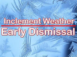 Inclement Weather Early Dismissal